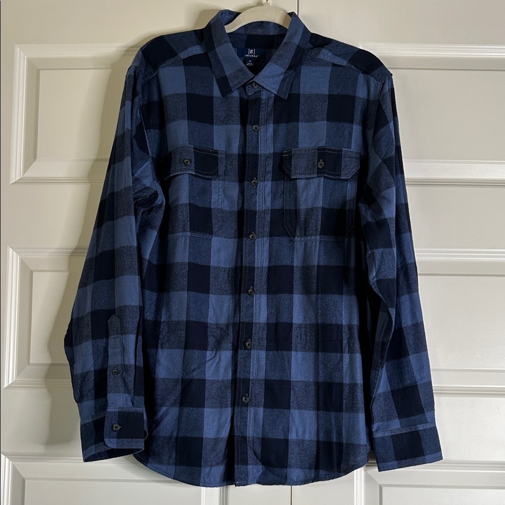 Plaid  button down shirt